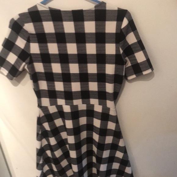 Light and Bright Forever 21 black and white checkered summer dress Rare - Picture 6 of 6